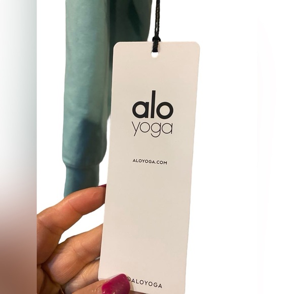15. NWT Alo Yoga double take pullover Size S - Picture 4 of 5